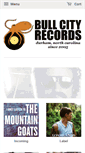 Mobile Screenshot of bullcityrecords.com